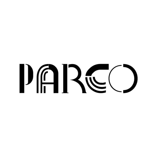 The PARCO logo on white